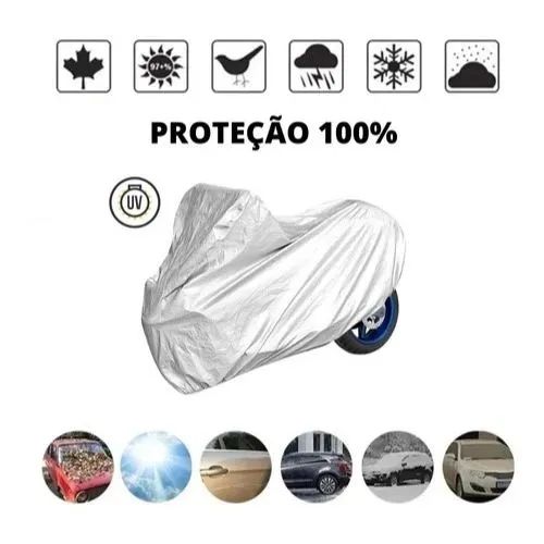 Capa para Cobrir moto bicicleta Impermeável nova últimas unidades  - Foto 3