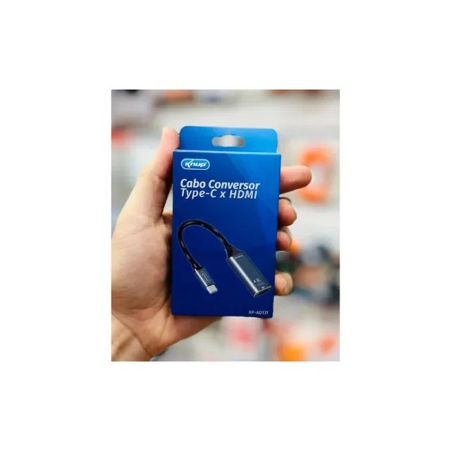 Cabo Conversor Tipo-C x HDMI Knup KP-AD131 - Foto 2