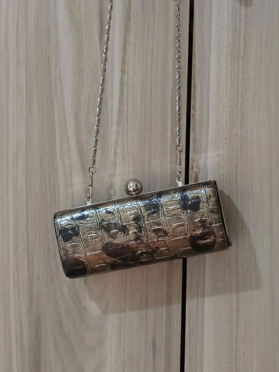 Bolsa de mão Bloux Fermer - Marrom - Foto 2