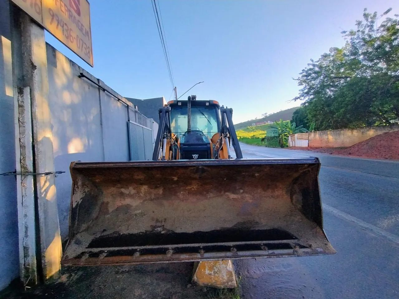 Caminhão Case 580N - Pronta para o Trabalho - Foto 3