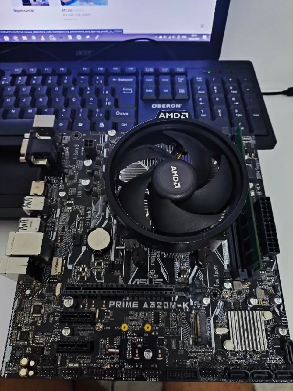Kit Upgrade PC Gamer Ryzen - Pronto pra uso