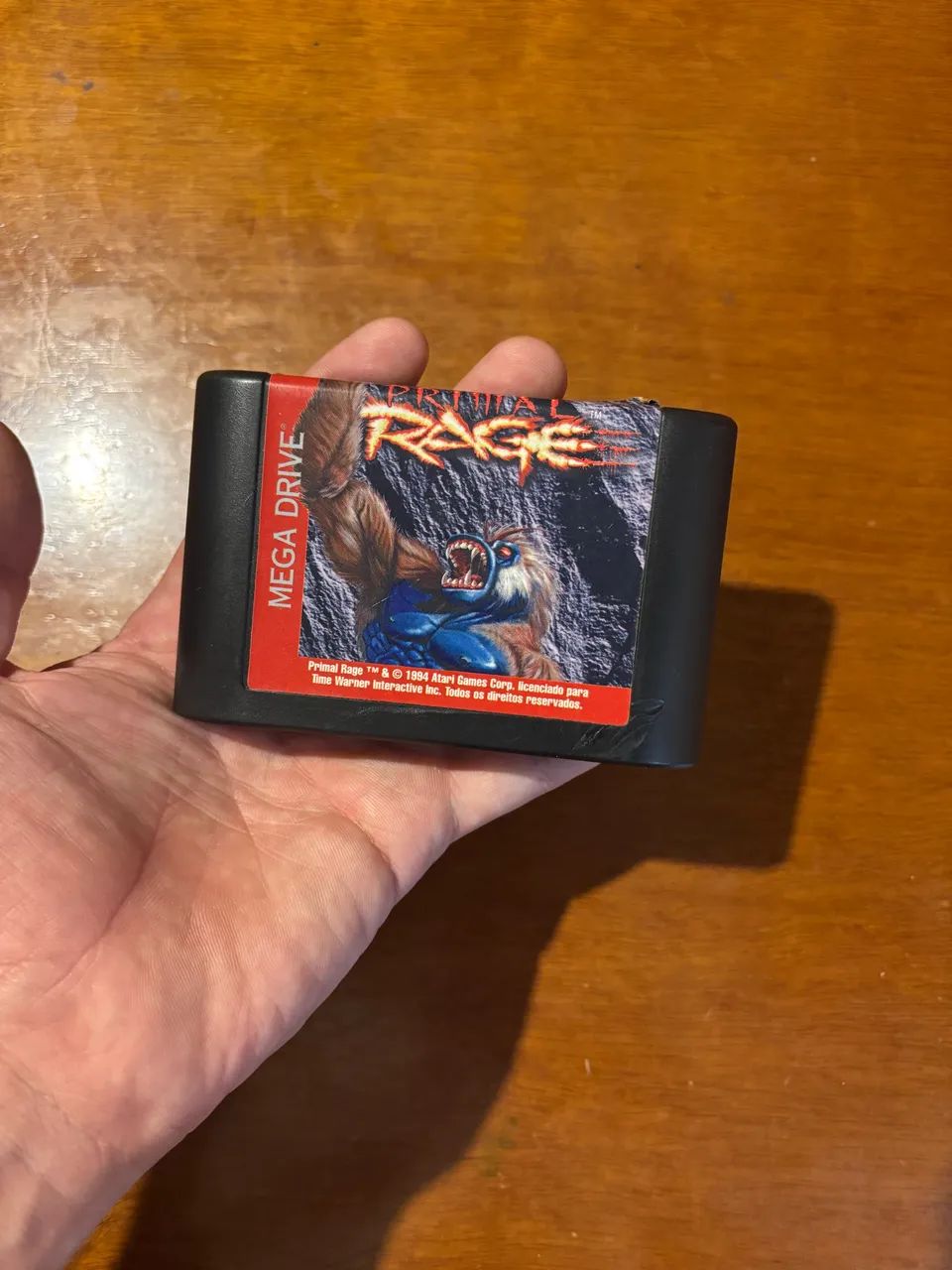 Jogo Primal Rage Para Mega Drive 