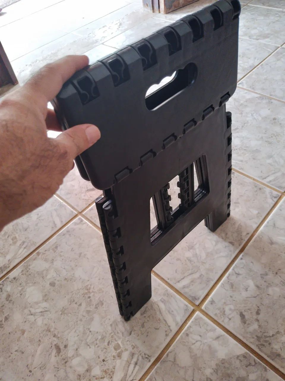 Banquinho dobrável para jardim zap * - Foto 2