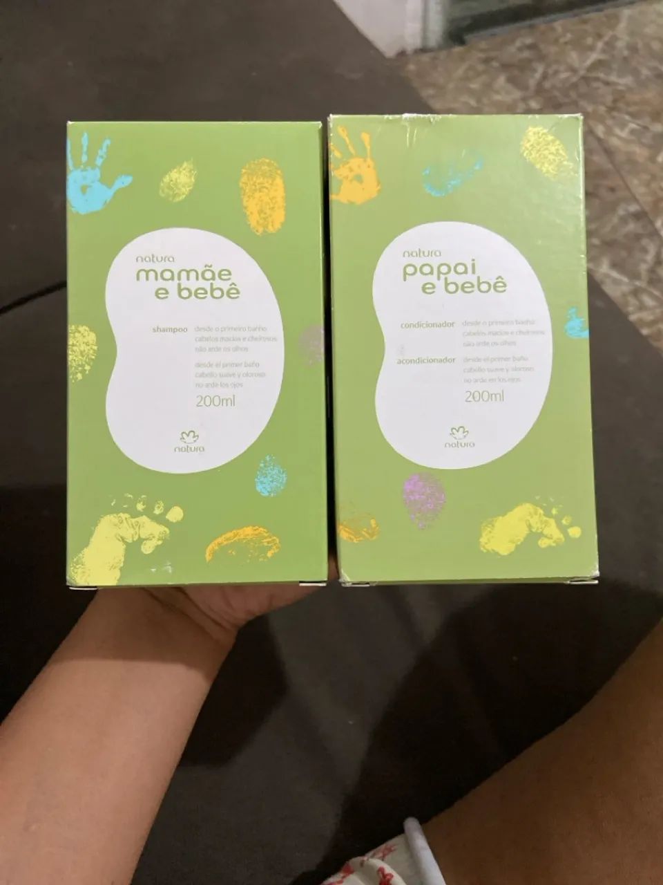 Kit Shampoo e Condicionador Natura Mamãe e Bebê