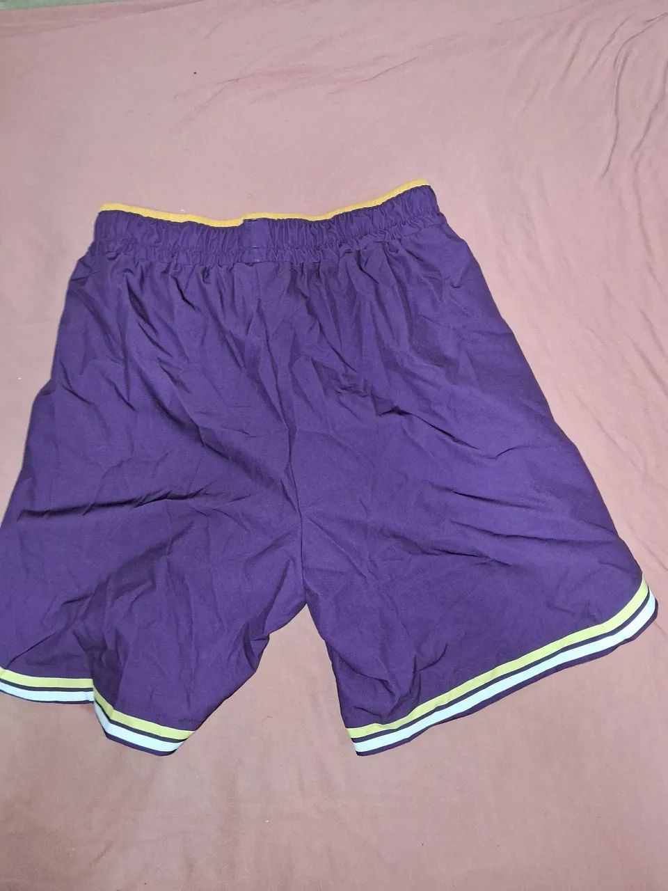 Shorts Masculino Roxo Unissex - Foto 2