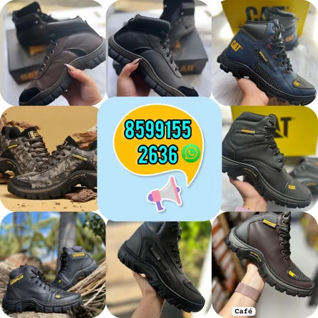 Botas Cat masculinas e femininas