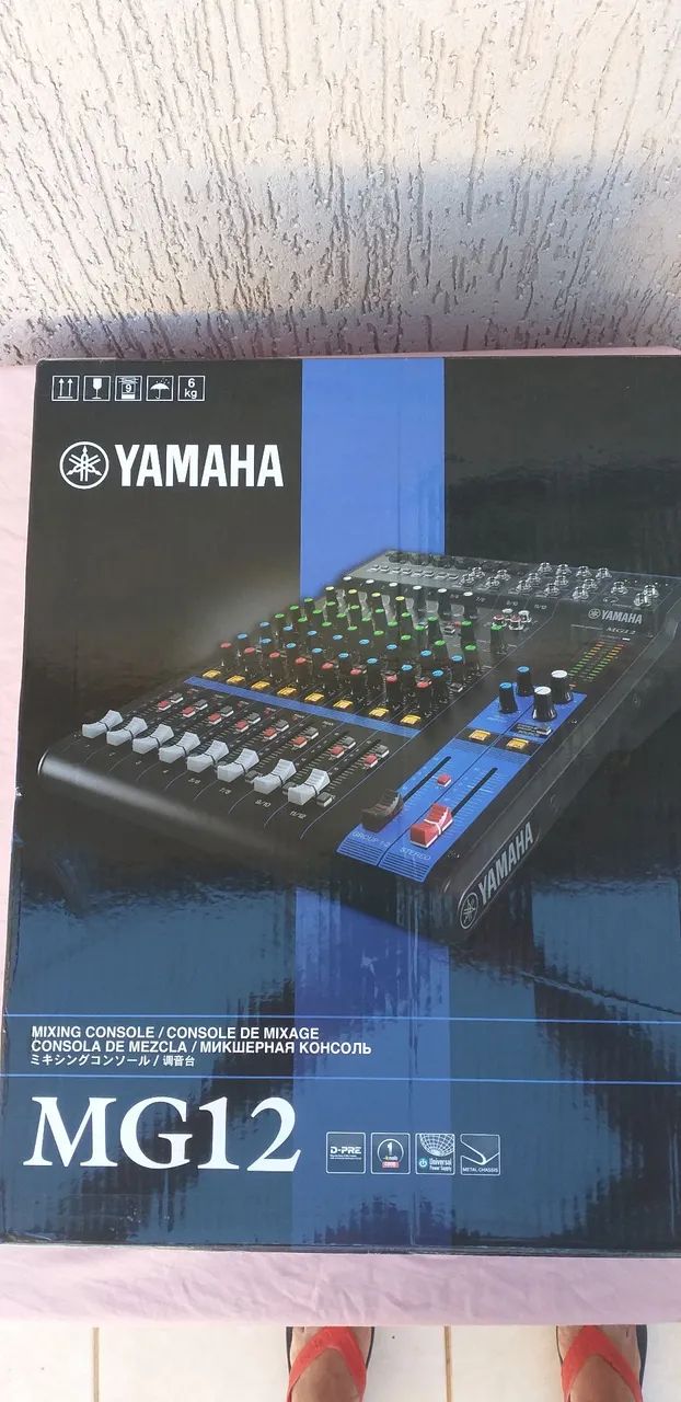 MESA DE SOM YAMAHA  MG - 12 (Nova na caixa ) - Foto 3