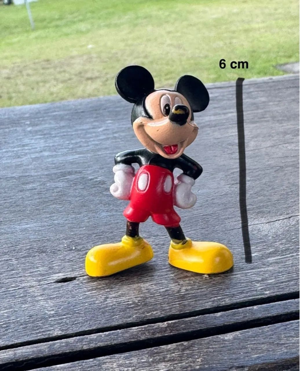 Boneco em miniatura Mickey raro (Comprado na Disney) - Foto 3