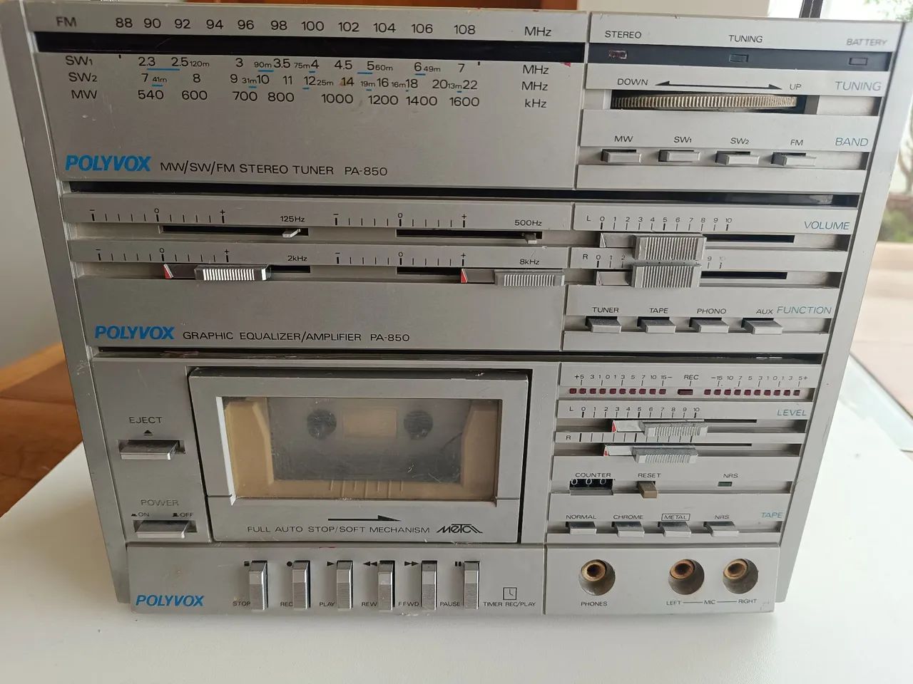 Som Polyvox PA-850 (Leia todo anúncio)