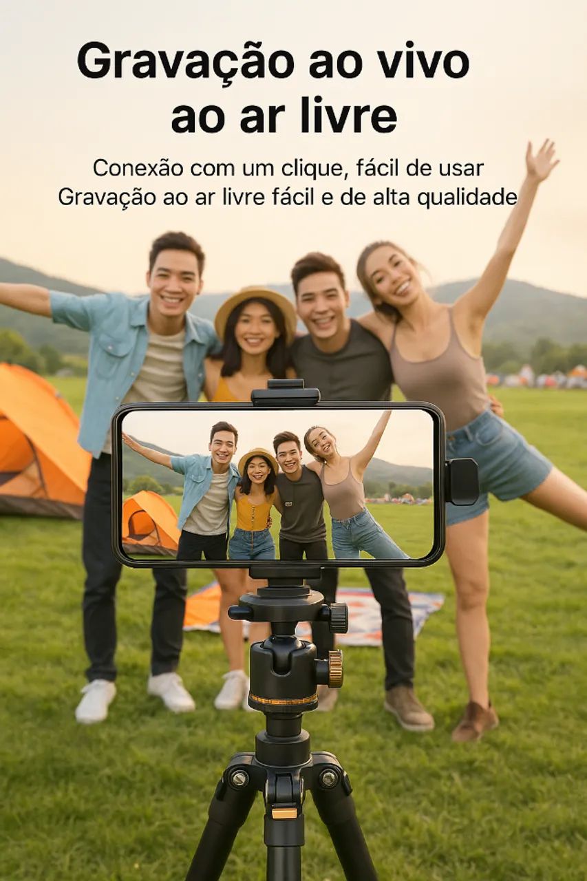 [Novo] Microfone de lapela sem fio Iphone - Foto 3