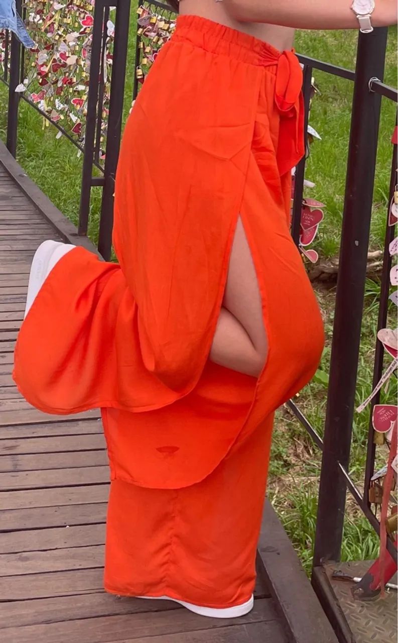 Calça laranja  - Foto 2
