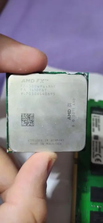 Vendo Fx 4300 e memoria ram DDR3 4Gb - Foto 2