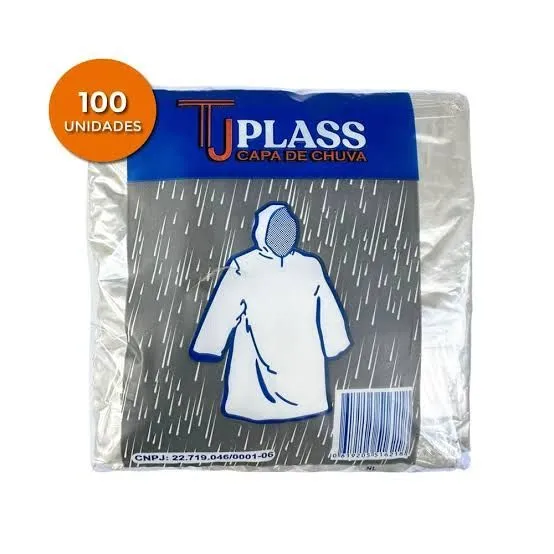 Capas de Chuva Descartáveis