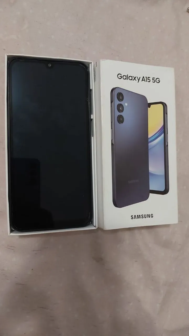 Samsung Galaxy A15 5G na caixa!!