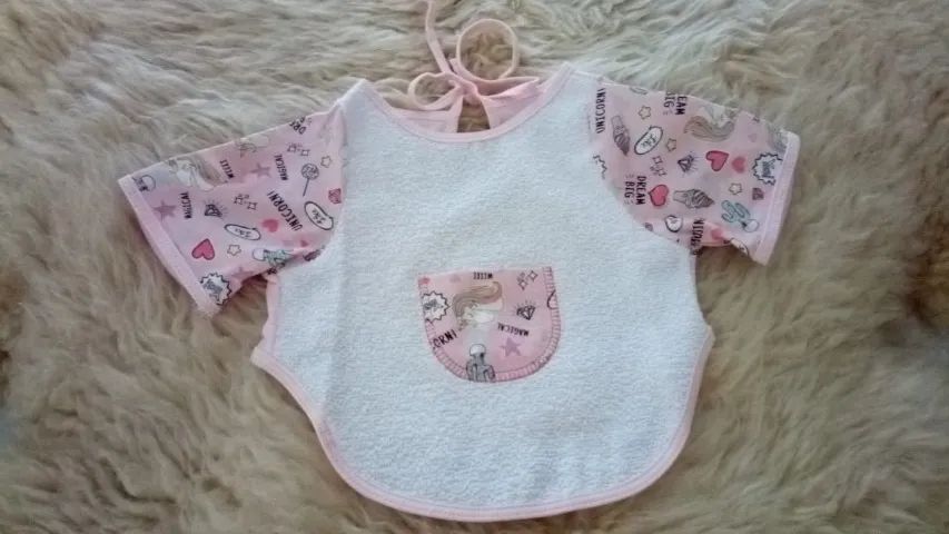 Babador com manga  - Foto 2