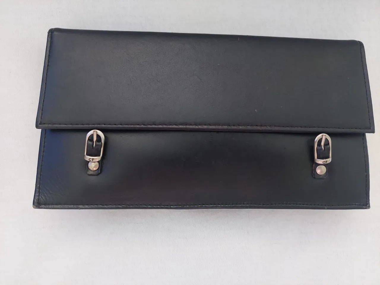 Bolsa preta com alça de ombro - Foto 2
