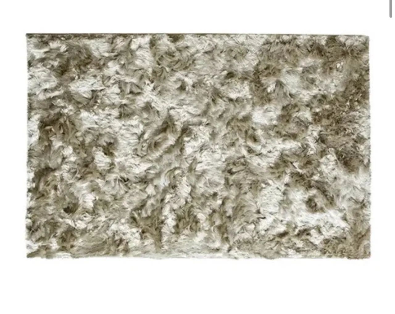 Tapete Shaggy Fios de Seda - Luxuoso - Grande