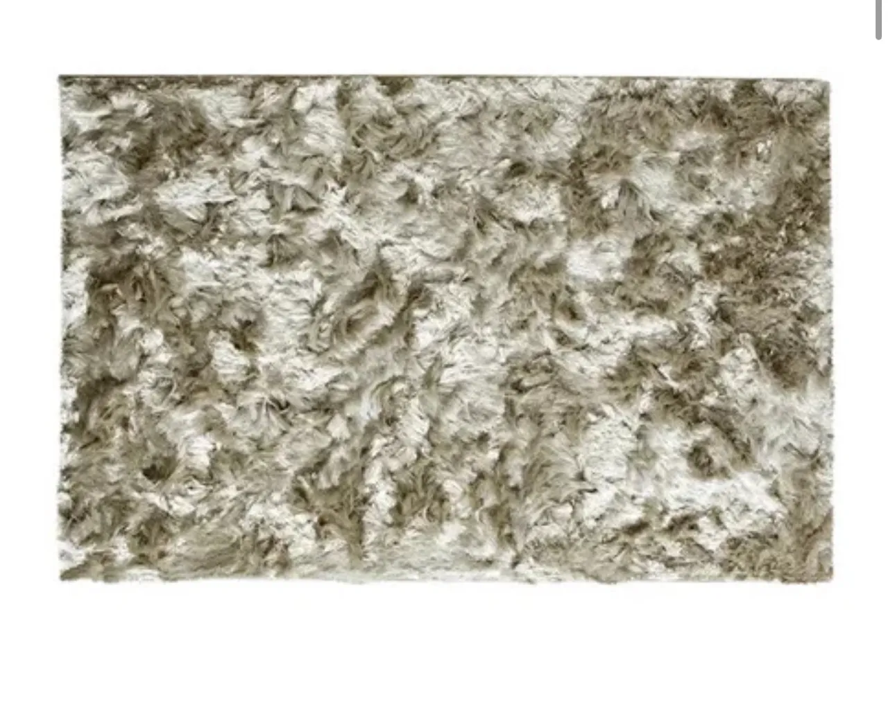Tapete Shaggy Fios de Seda - Luxuoso - Grande
