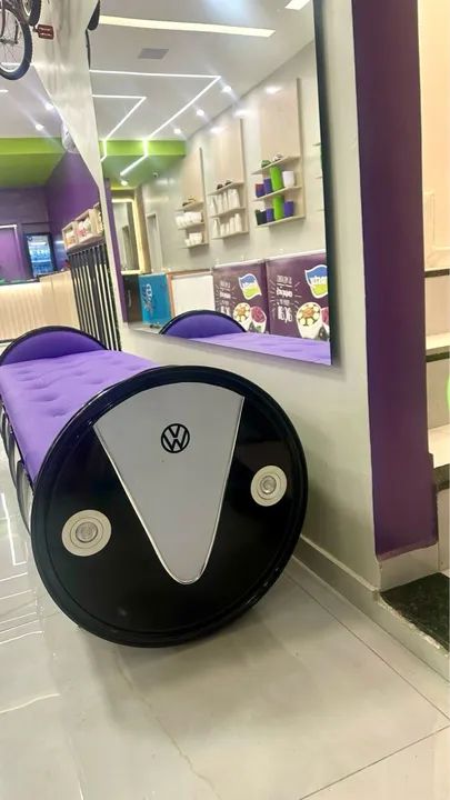 Sofá Kombi Volkswagen - Tonel/tambor 