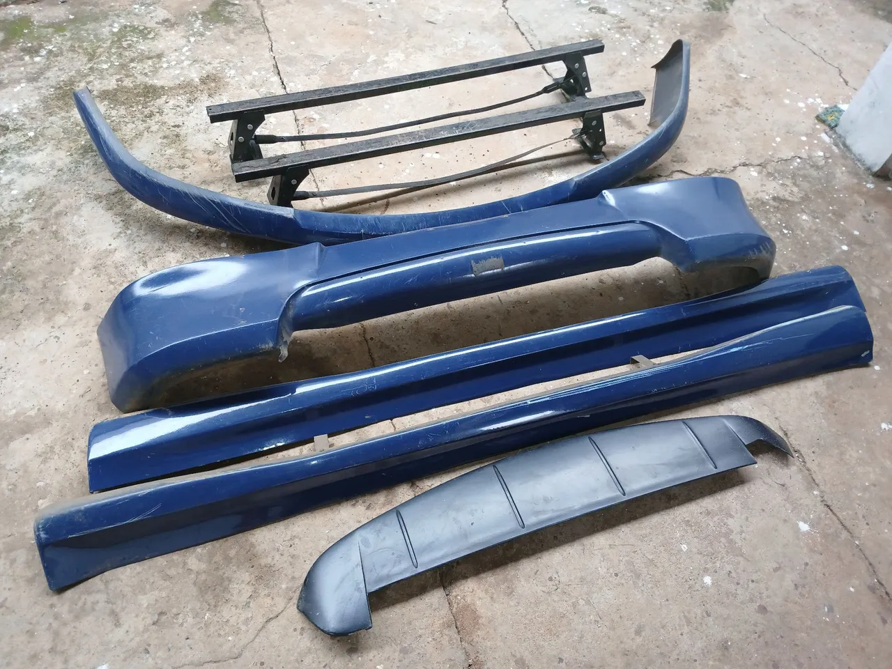Gol G4 Para-choques, Saia e Aerofólio