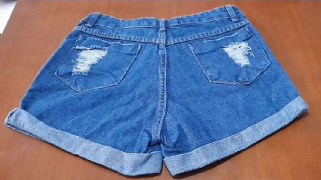 Bermuda Jeans Feminina  - Foto 2