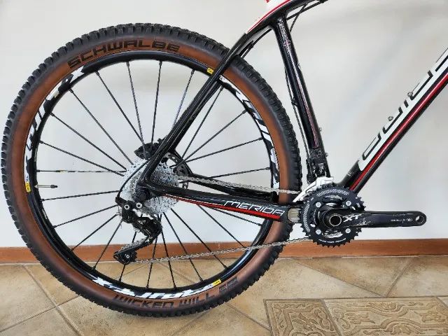 Bicicleta MTB Merida Carbon Tamanho XL - Foto 4