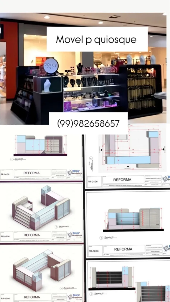 Vendo moveis para loja