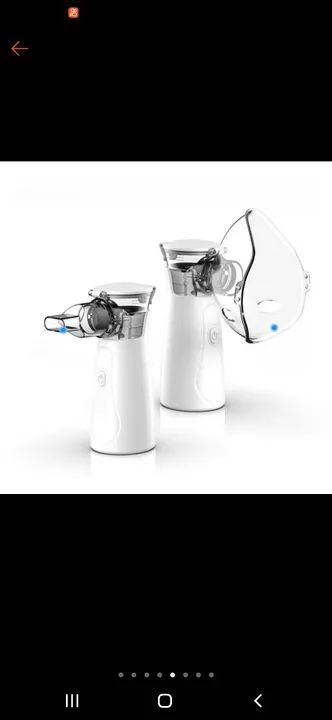 Inalador Portátil para Bebês - Silencioso e Eficaz - Foto 2