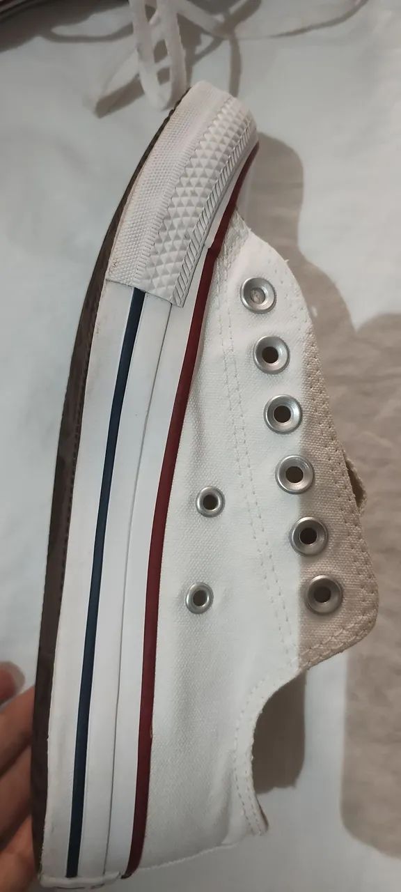 Tênis feminino al star branco 35 usa 36 - Foto 2