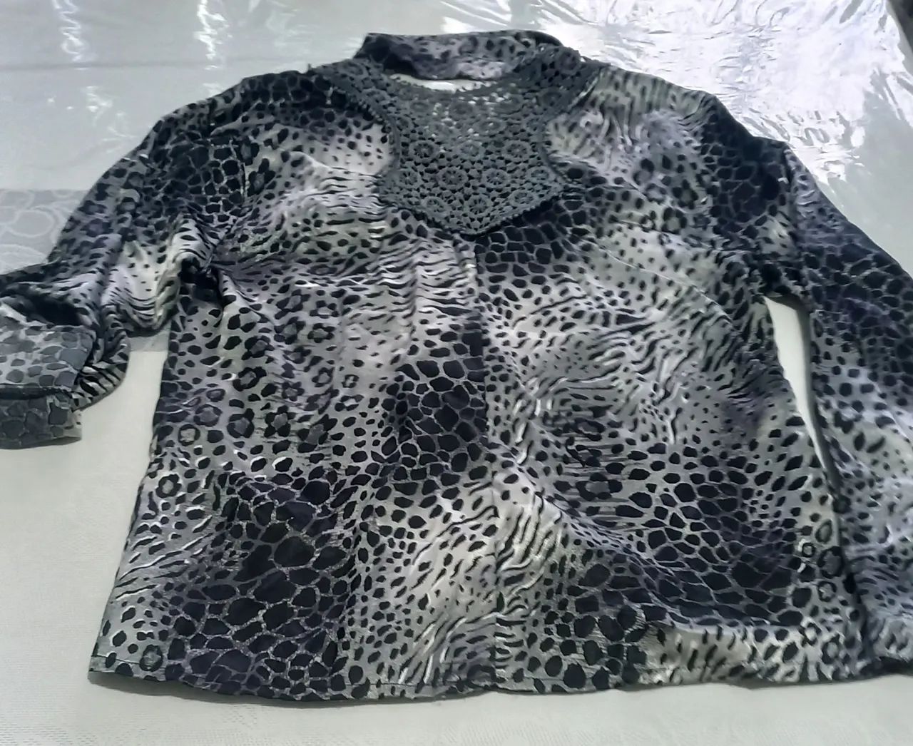 Camisa Feminina Animal Print - Foto 2