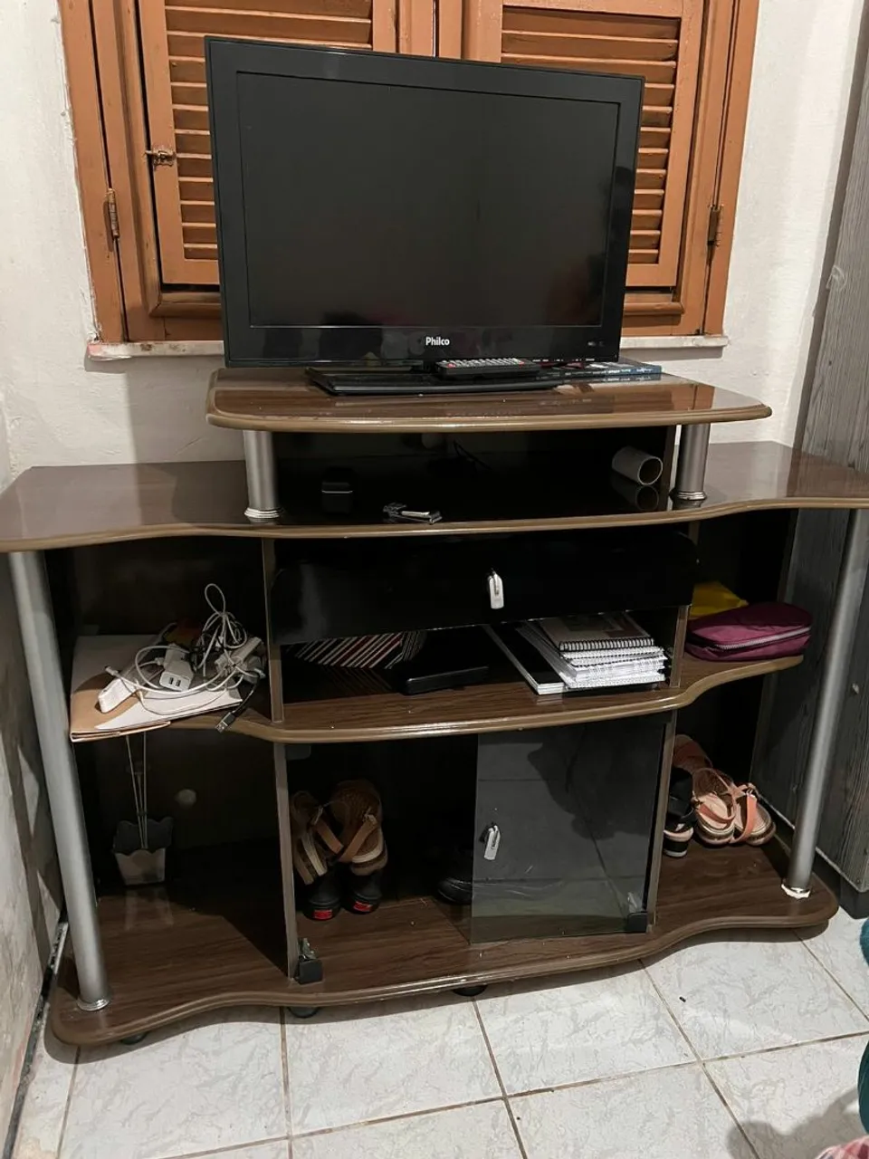 Rack para TV com design moderno