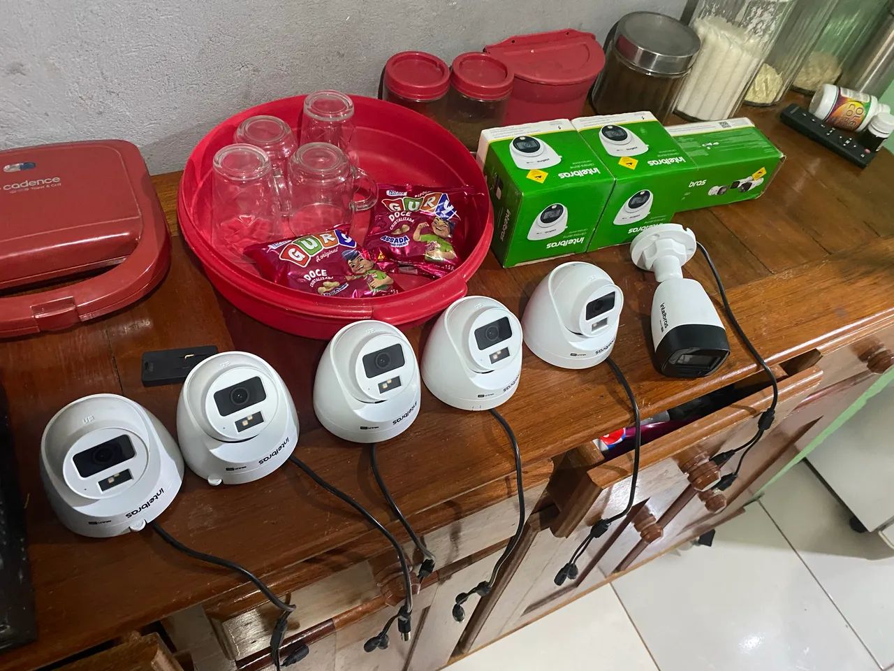 Câmeras FULL COLOR+áudio 9 unidades.  - Foto 3