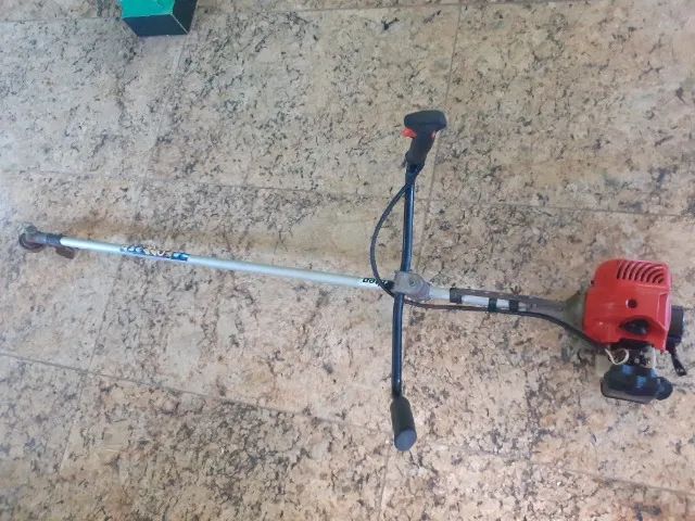 Roçadeira garthen cg 430 hw motor 42,7cc 2 tempos - Foto 4