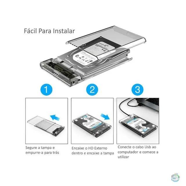 Case transparente para Hd65690773932290123