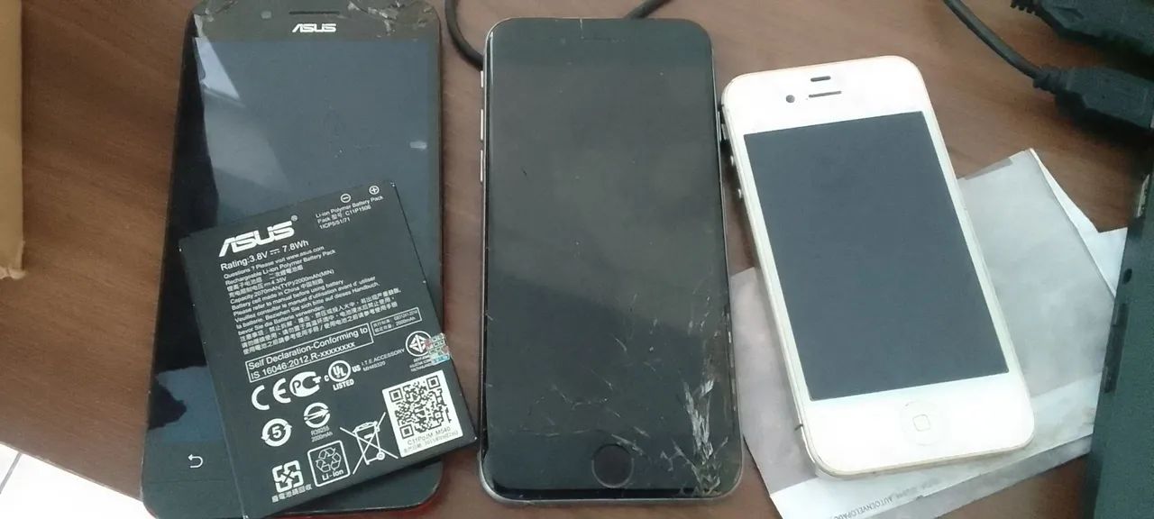 3 celulares não ligando 