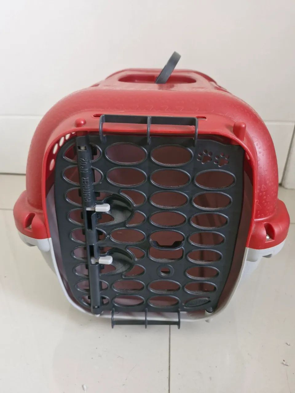 Caixa de transporte (gato/cachorro) até 10kg. Marca Panther. Seminova.