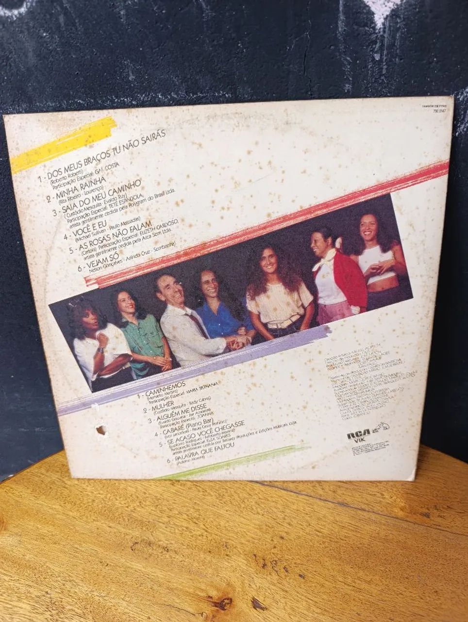 LP DISCO VINIL NELSON GONÇALVES ELE E ELAS VOL. II RCA VIK 1986<br> - Foto 2