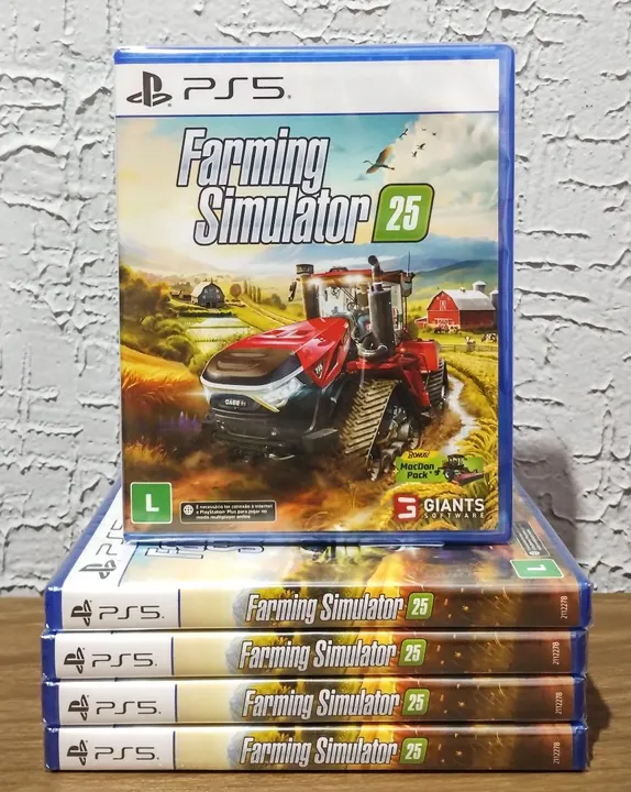 (Lacrado) Farming Simulator 25 PS5 (Aceitamos seu jogo usado como pagamento)