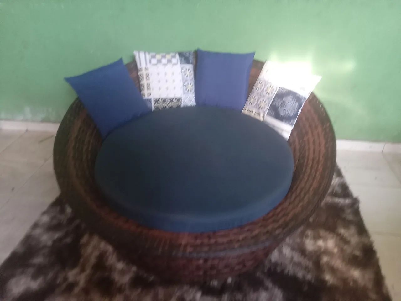 Sofá de Vime de área externa  - Foto 3