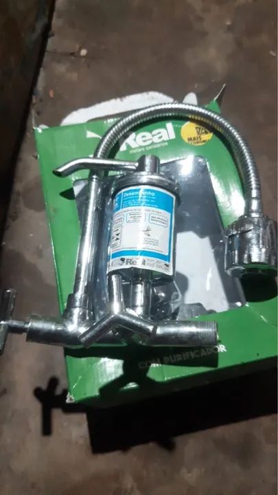 Torneira com Bica Móvel e Purificador Real - Foto 2