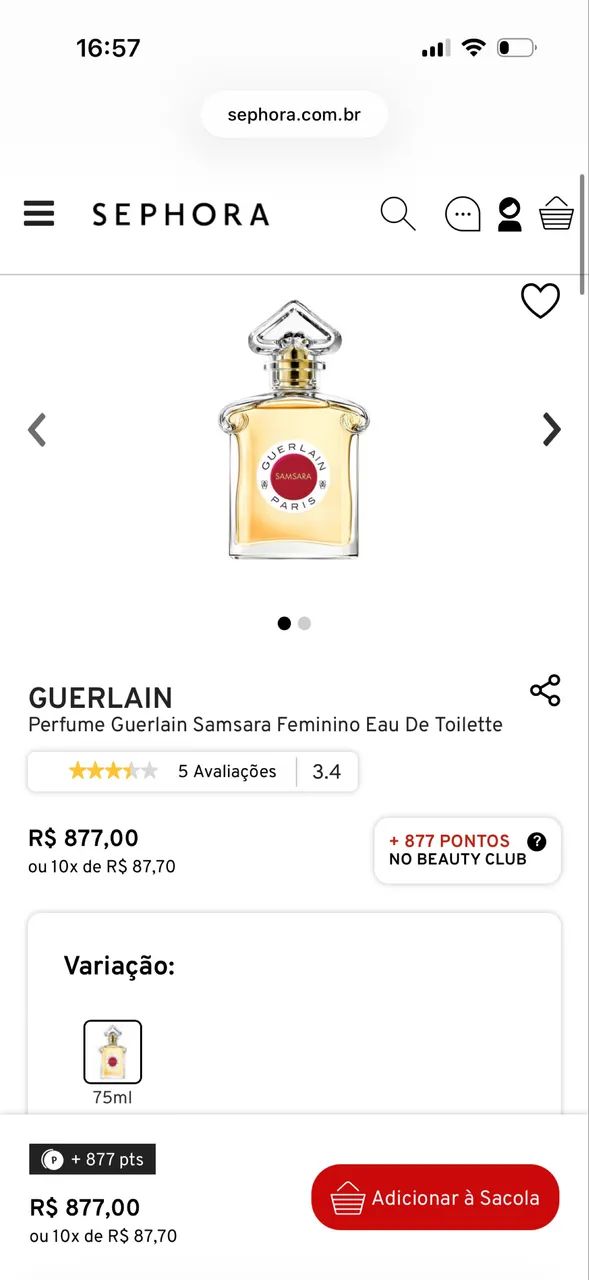 Perfume Samsara (Marca Guerlain Paris)  - Foto 2