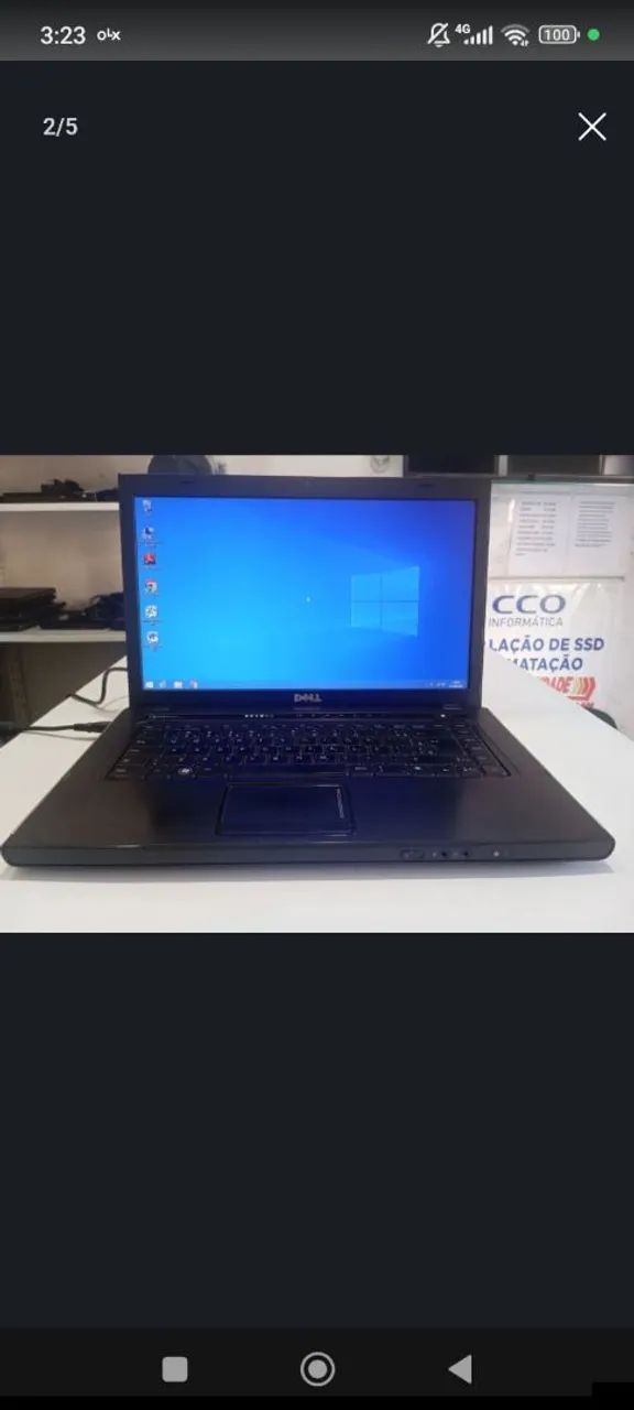 NOTEBOOK DELL CORE I3 R$599- PROMOÇÃO HOJE 08/08 - Foto 2