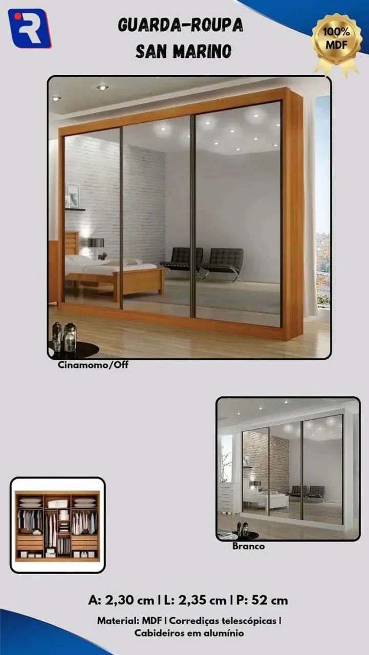 Guarda roupa de casal  - Foto 3