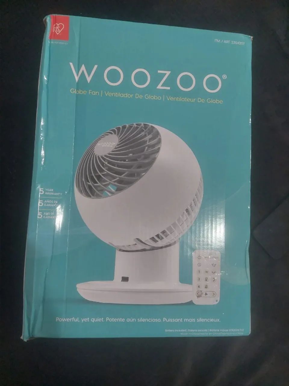 WOOZOO Ventilador - Foto 3