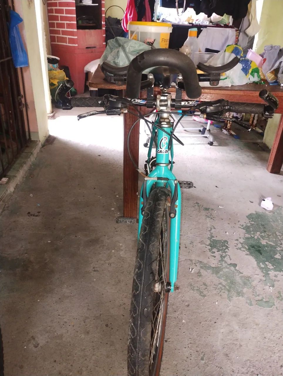 bicicleta de alumínio - parada - Foto 2