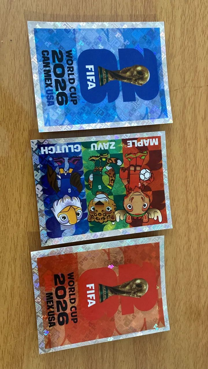 Figurinha copa fwc8 fwc6