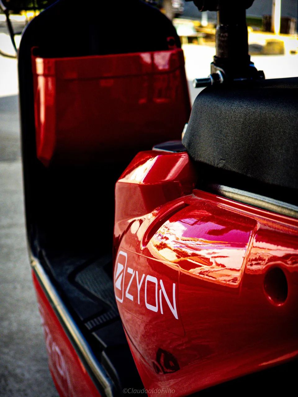 Moto elétrica - zyon - 500w - zero - Foto 5