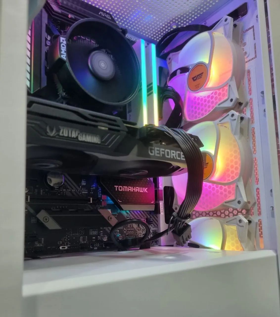 Pc gamer ryzen 5, RTX 3060ti, Ssd Nvme 1tb - Foto 4