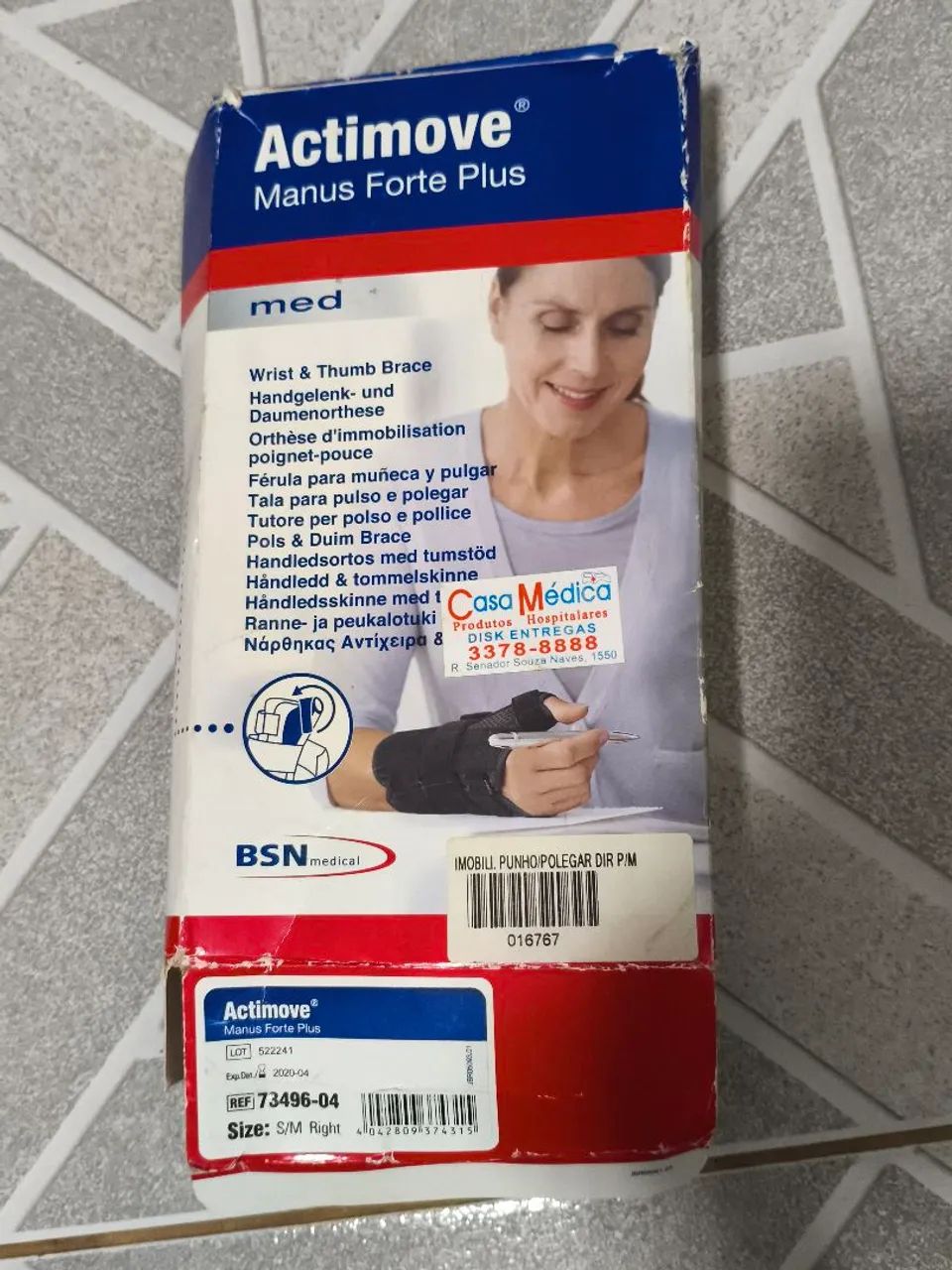 Imobilizador de punho