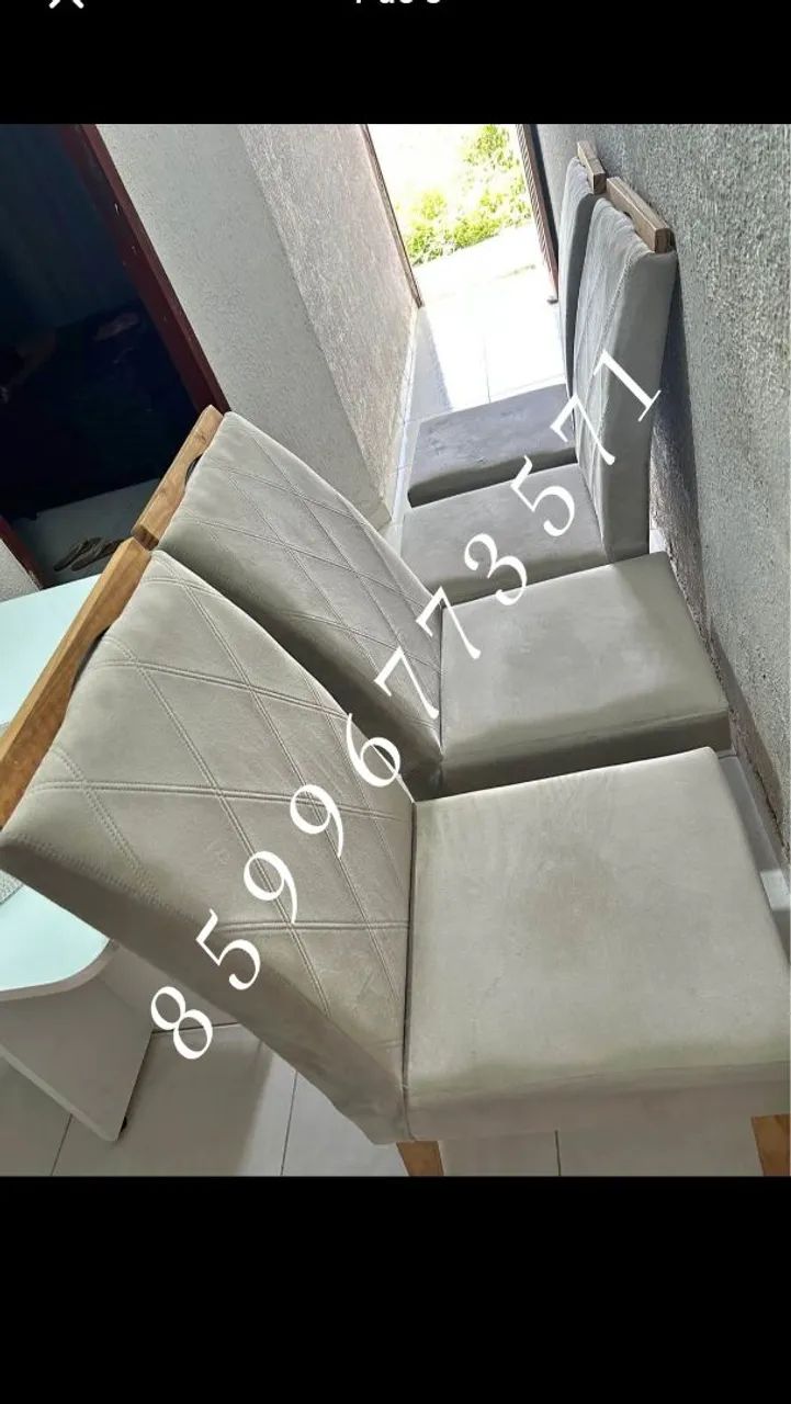 CADEIRAS DE LUXO PARA A SUA CASA - Foto 2